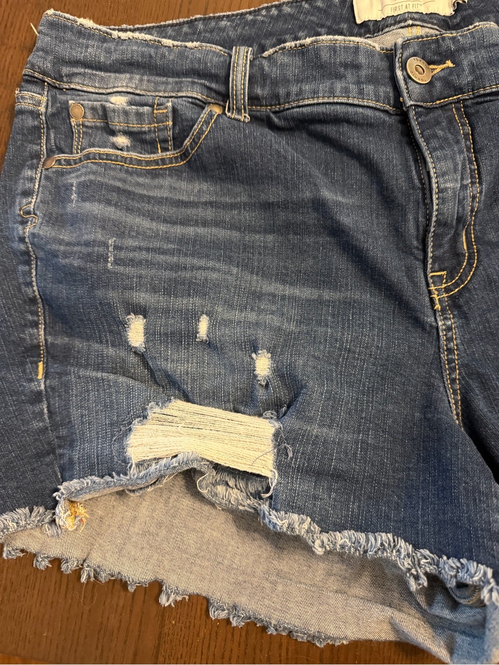 Torrid Cut Off Shorts - Picture 2 of 9